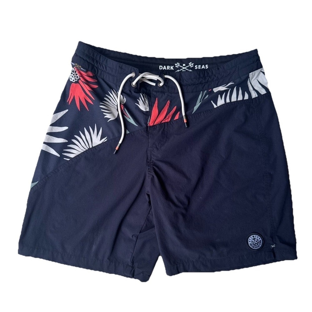 Dark Seas Aliso Board Shorts Mens Size 30 Swim Trunks Drawstring Surf